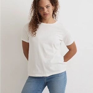 NWT Madewell Softfade Cotton Oversized Tee/ XXS